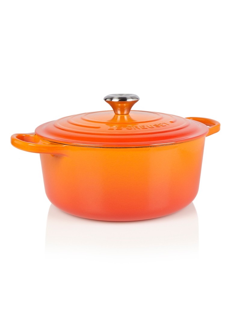 Le Creuset Signature Braadpan 26 cm • Rood • de Bijenkorf