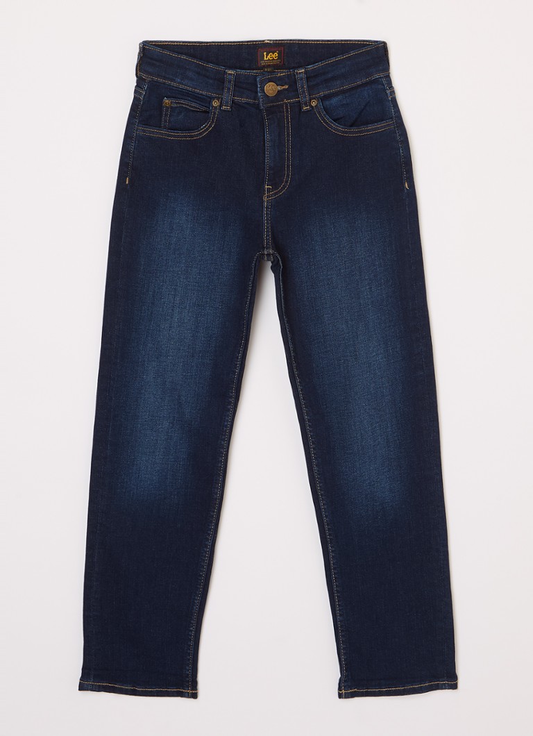 LEE - West straight leg jeans met donkere wassing - Indigo