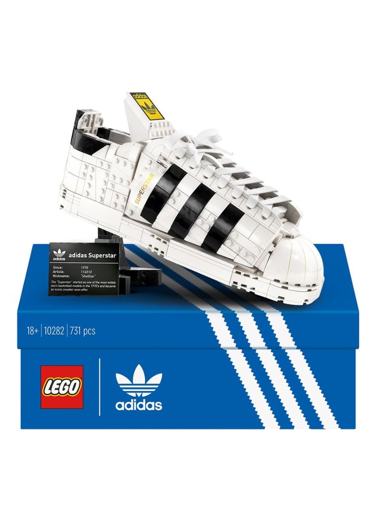 Zielig Kilometers Uitvoerbaar LEGO Adidas Originals Superstar - 10282 • Multicolor • de Bijenkorf