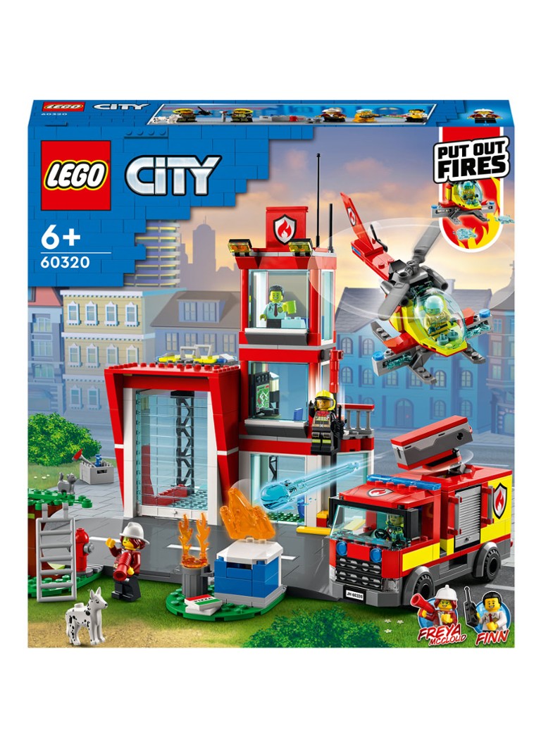 daarna Editor moeilijk LEGO Brandweerkazerne bouwspeelgoed - 60320 • Multicolor • de Bijenkorf