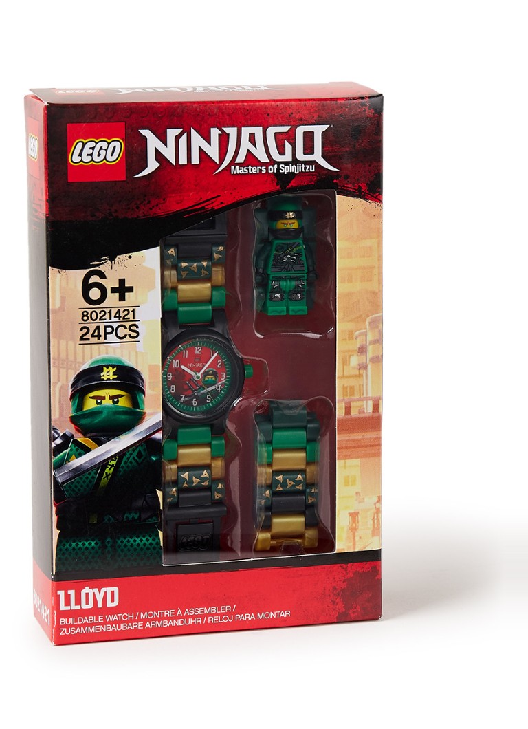 Lego Ninjago horloge Groen • de Bijenkorf