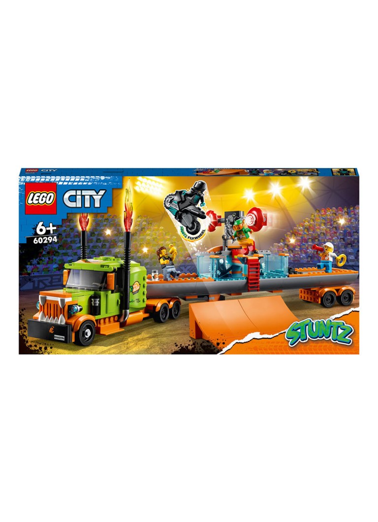 LEGO - Stunt Show Truck bouwsets - 60294 - Oranje