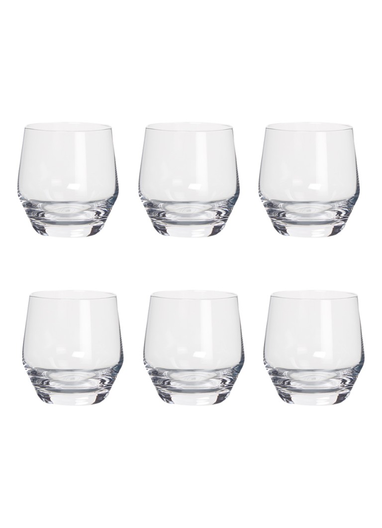Leonardo Puccini whiskyglas 31 cl set van 6 • Transparant de Bijenkorf