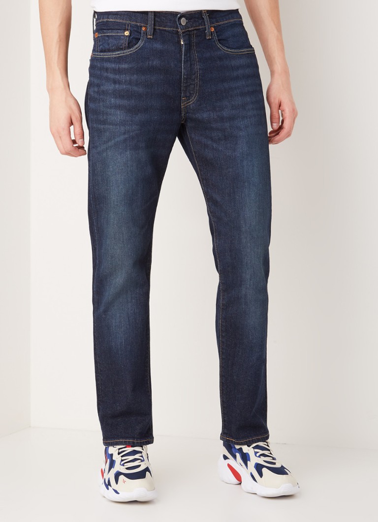 Levi's 502 tapered jeans met stretch • Indigo • de Bijenkorf