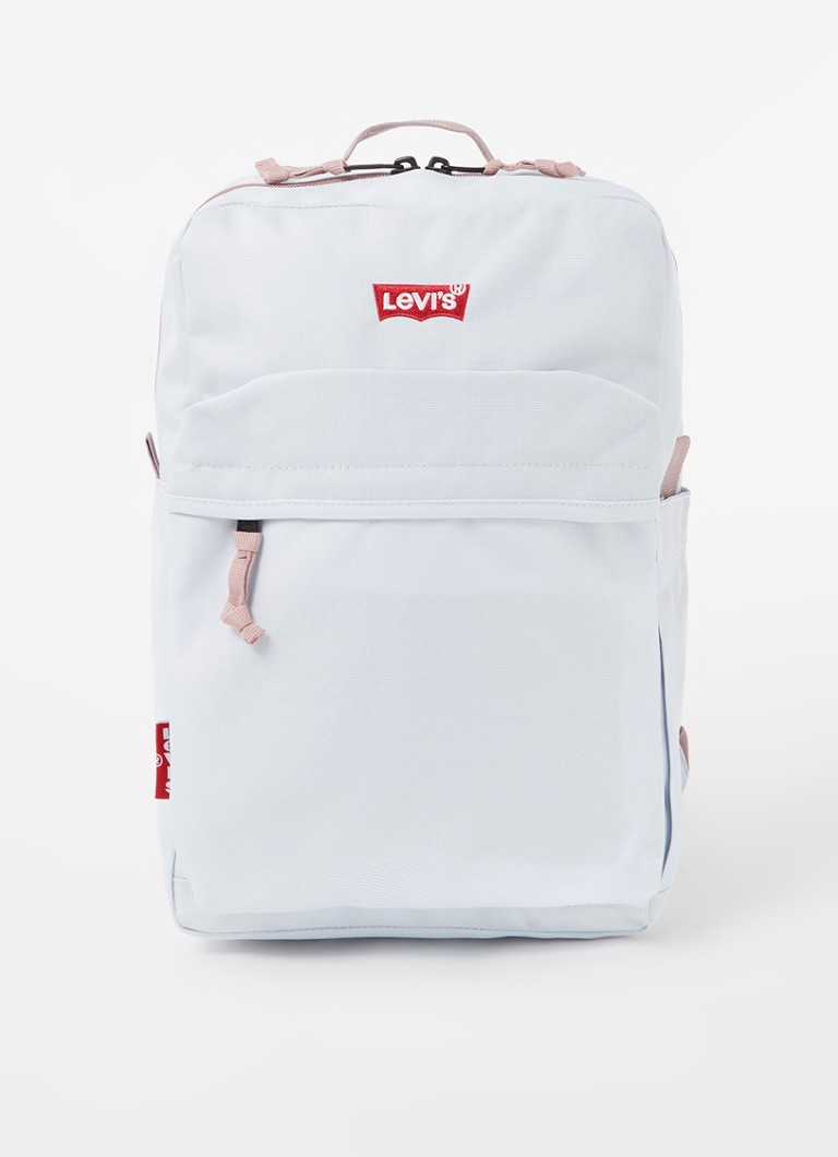Levi's - L pack rugzak met 15 inch laptopvak  - Lichtblauw