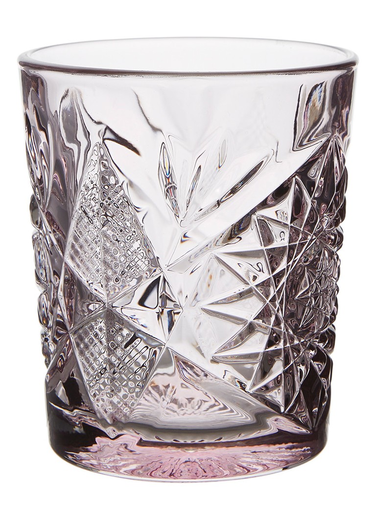 Libbey Hobstar Tumbler glas 35 cl • Roze • de Bijenkorf