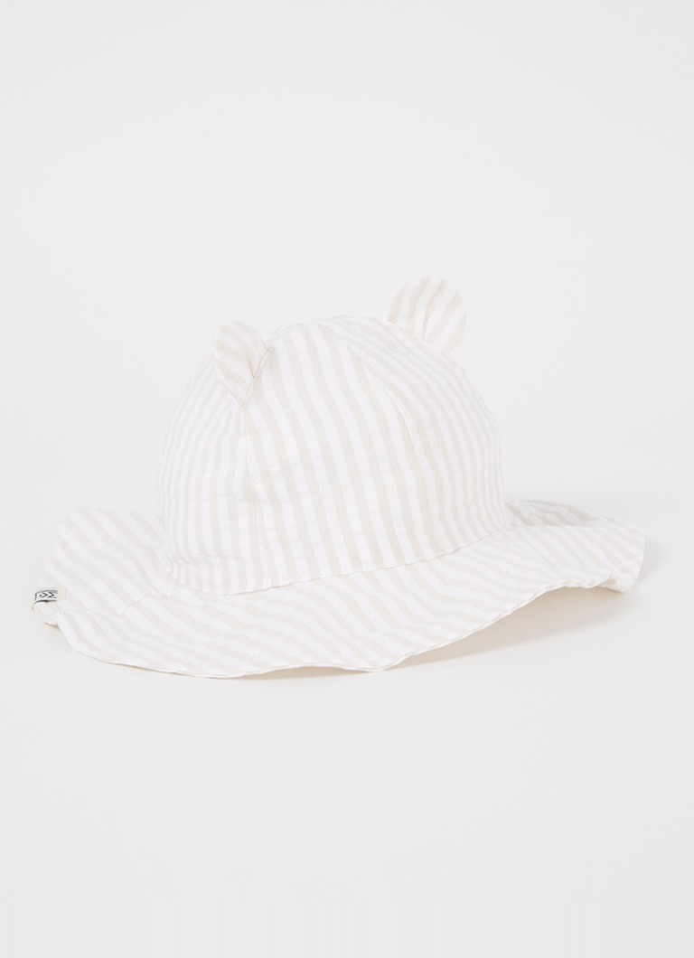 Liewood - Amelia Seersucker bucket hoed met streepprint - Multicolor
