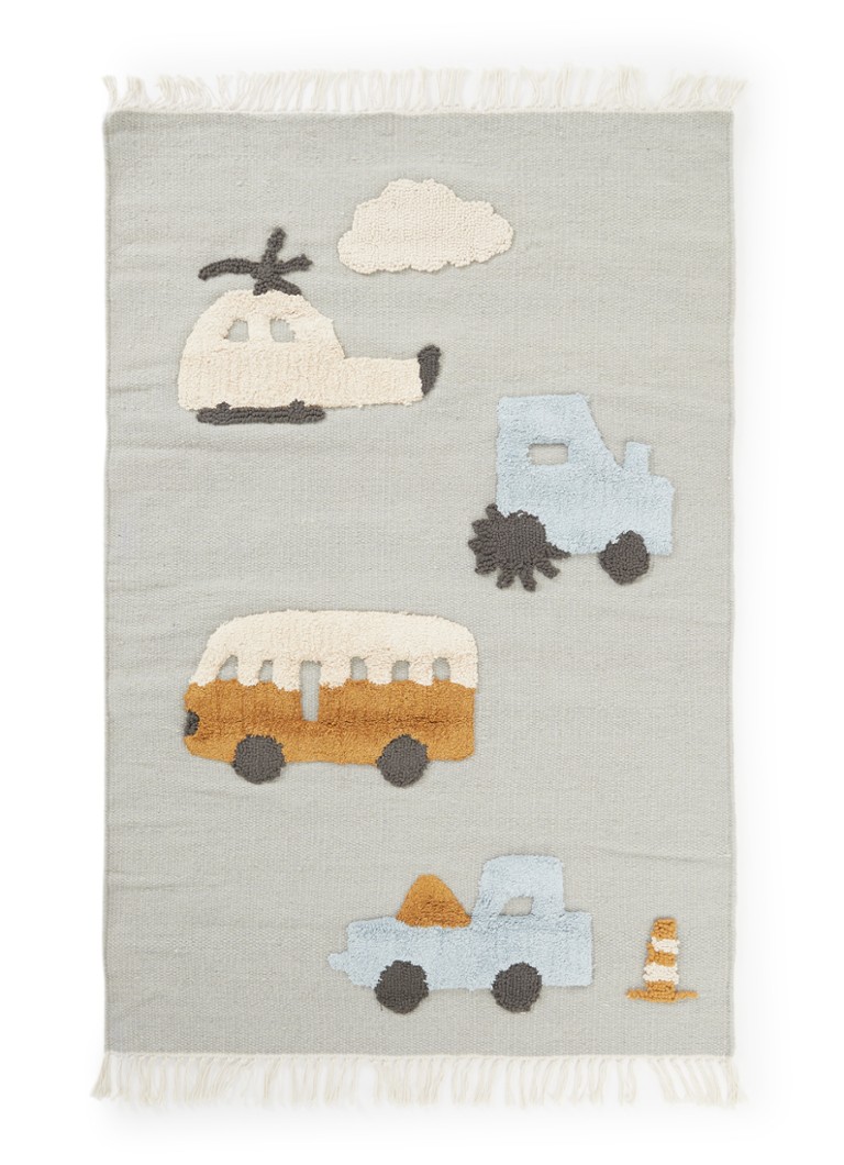 Liewood Bent Vehicles S vloerkleed 80 x 120 cm • Multicolor • de Bijenkorf