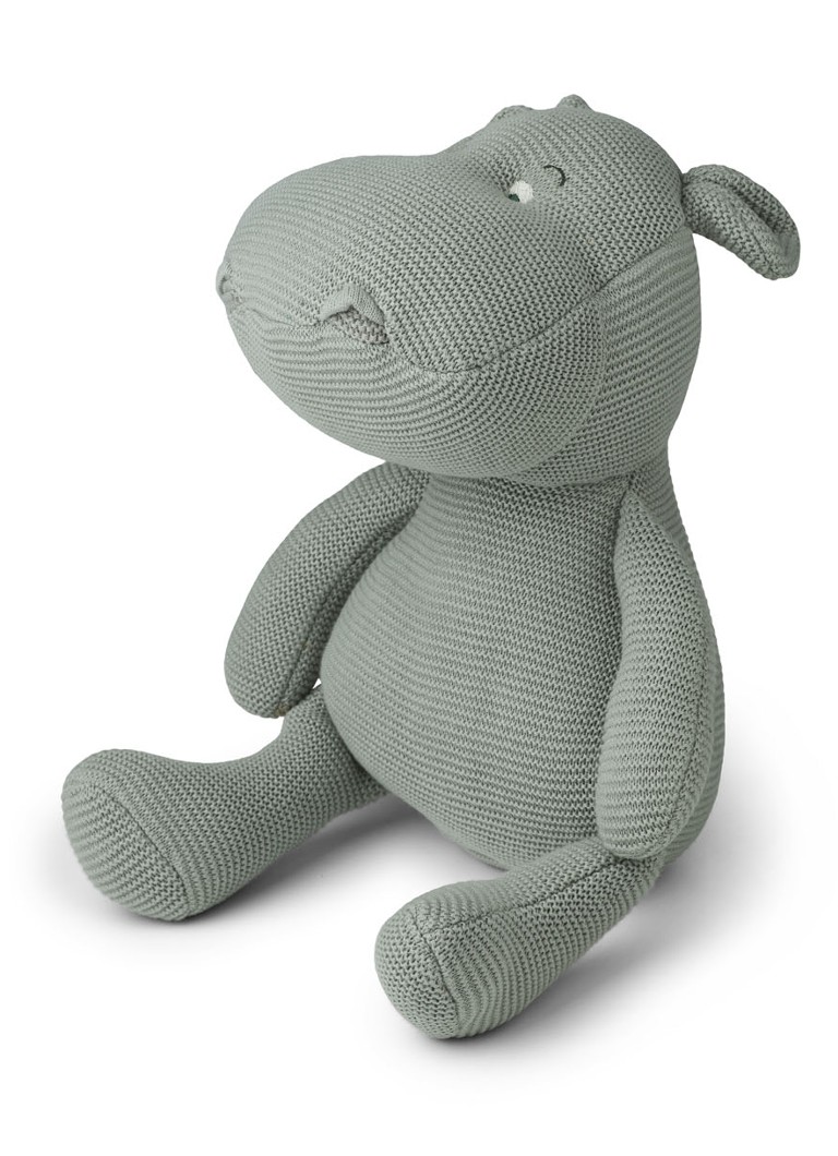 Liewood - Bo Hippo knuffel 27 cm - Blauwgrijs