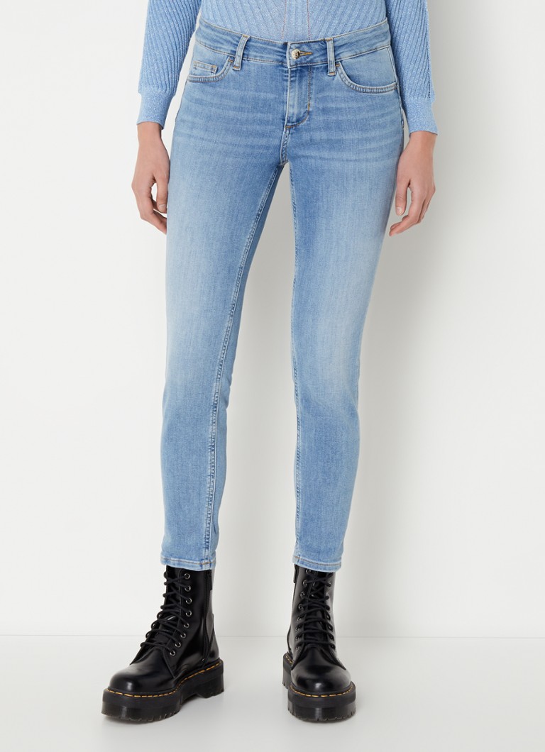 Gecomprimeerd amplitude Corroderen Liu Jo High waist cropped skinny jeans in lyocellblend • Indigo • de  Bijenkorf
