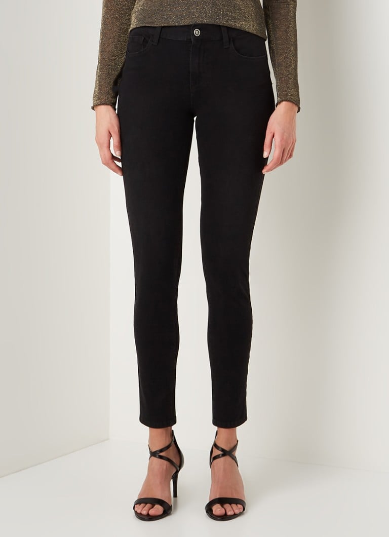 Gia high waist slim fit jeans met stretch De Bijenkorf Dames Kleding Broeken & Jeans Jeans Slim Jeans 