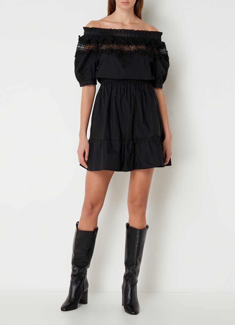 Jurk Zwart Kleedje Liu Jo Liu Jo Jurk Zwart