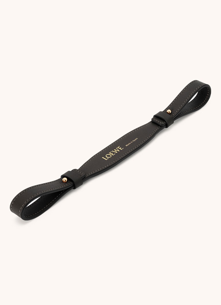 LOEWE - Schouderriem van kalfsleer - Zwart