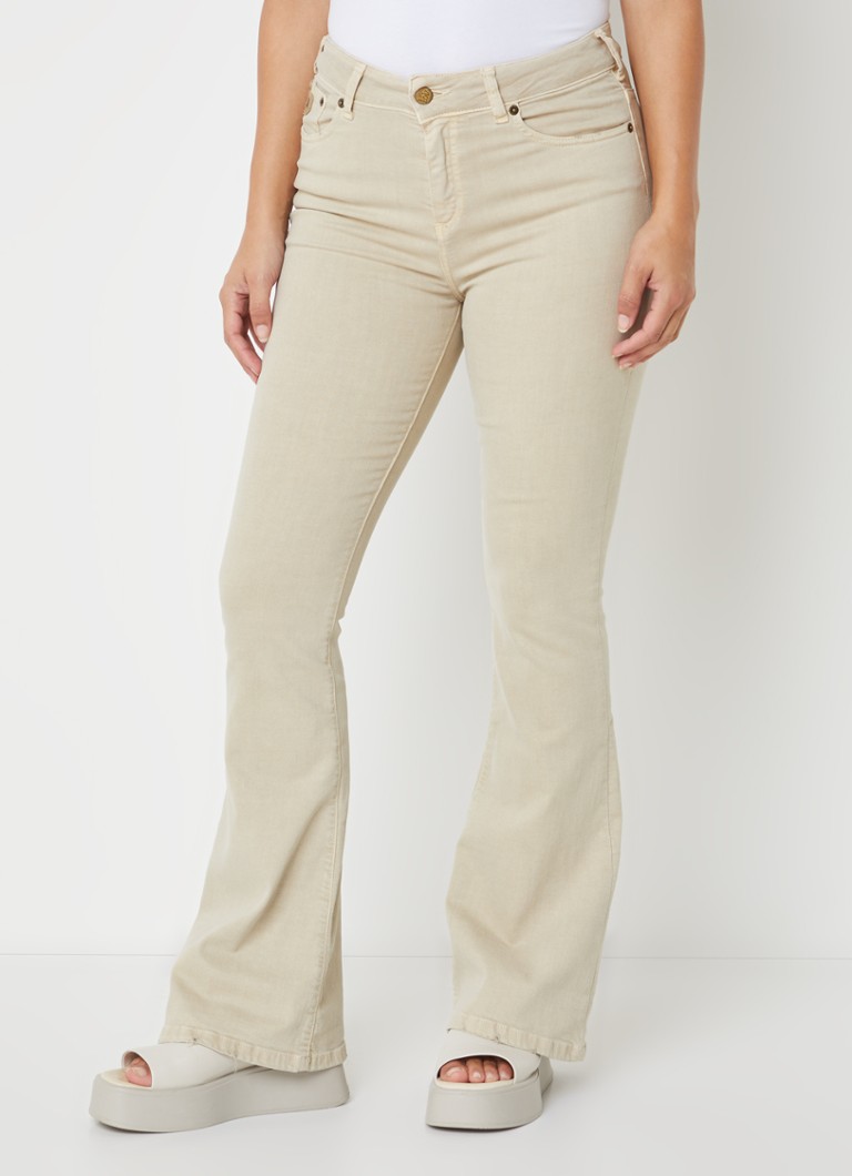 groene high waist broek