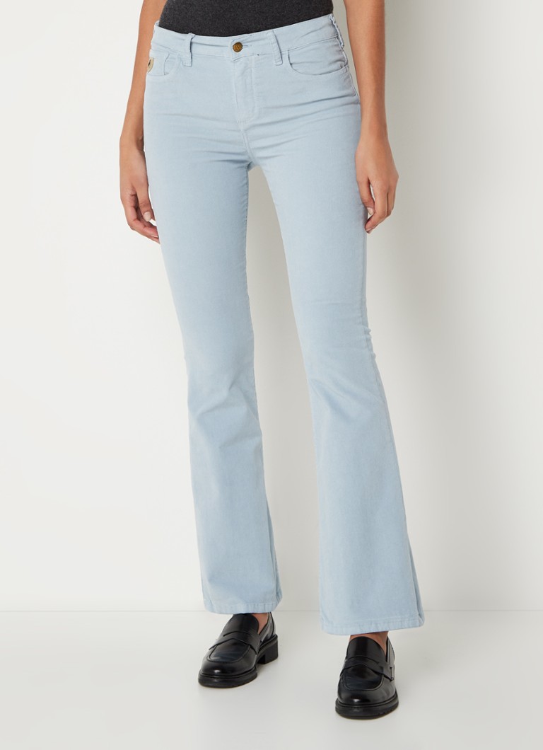 Lois Raval high waist flared jeans met stretch • Lichtblauw • de Bijenkorf