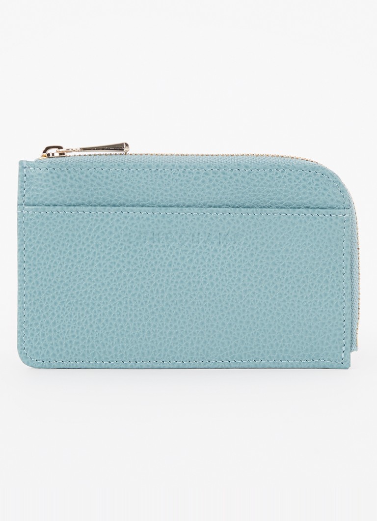 Longchamp - Le Foulonné pasjeshouder van leer - Mint