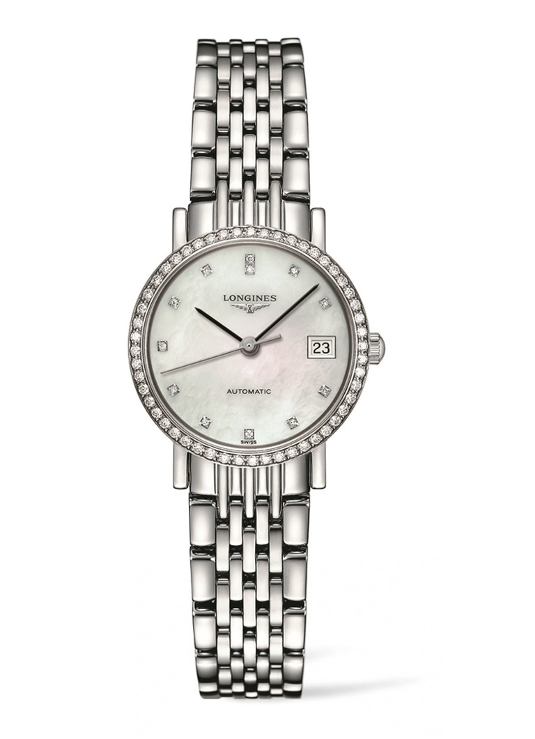Longines - The Longines Elegant Collection horloge L43090876 - Zilver