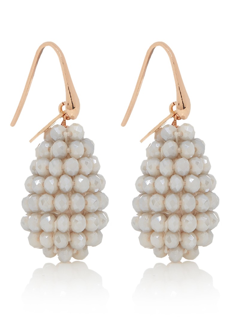 LOTT. gioielli - Glassberry oorhangers verguld - Roségoud