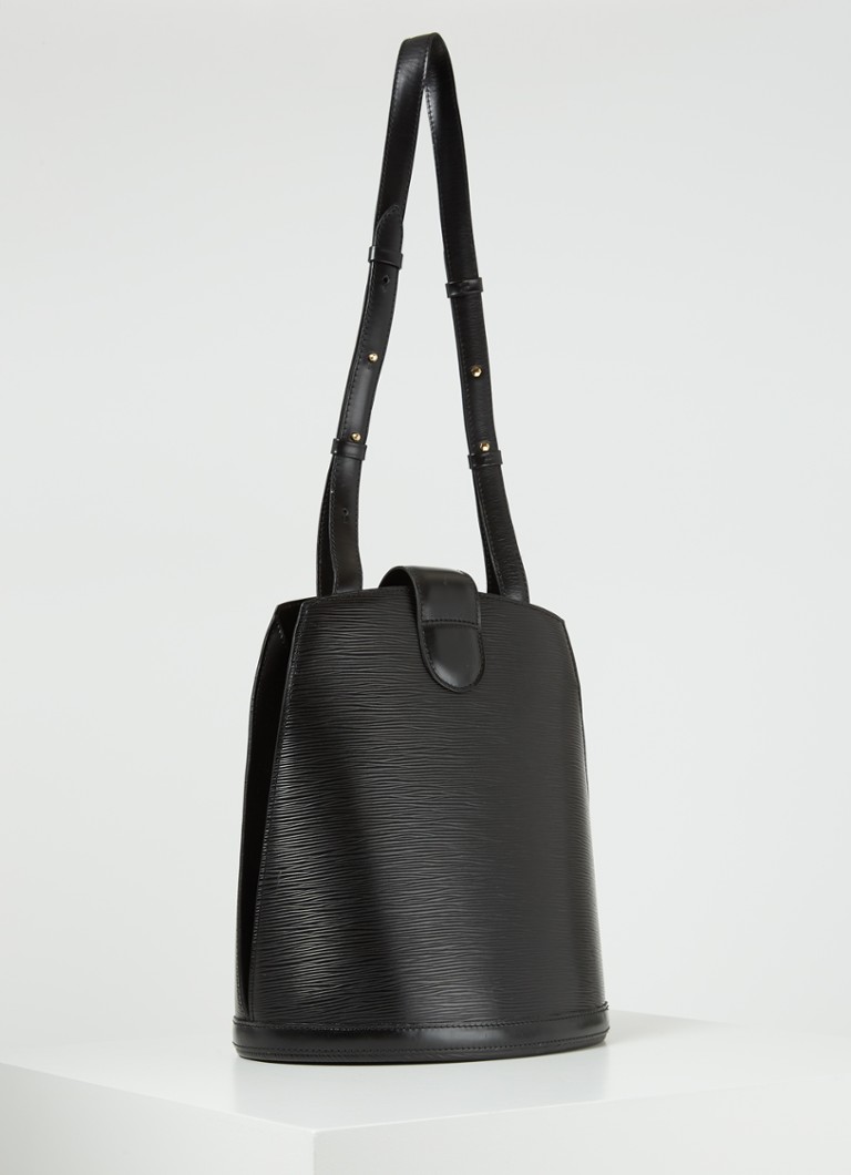 Weigering Sophie lens Louis Vuitton Vintage schoudertas van leer • Zwart • de Bijenkorf