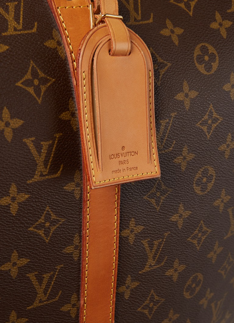 Impressionisme verwarring kalligrafie Louis Vuitton Vintage weekendtas van leer met logoprint • Donkerbruin • de  Bijenkorf