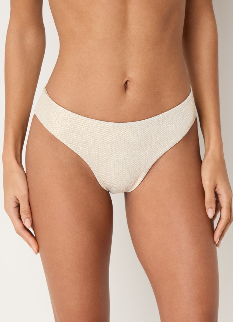 Luli Fama - Bikinislip met lurex - Goud