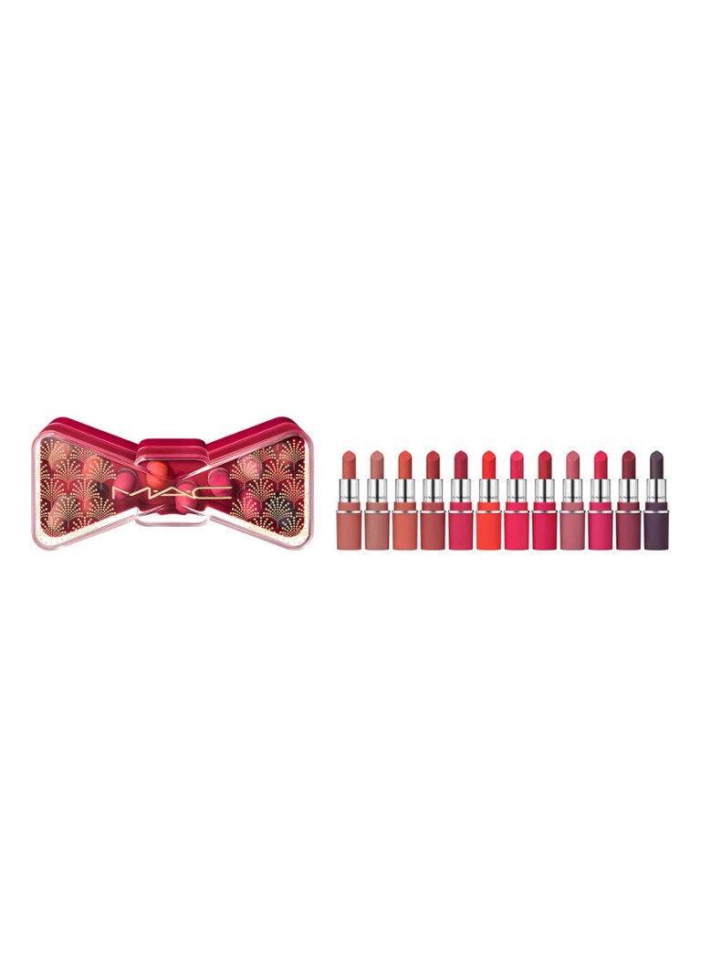 M·A·C - Celebrate In Colour Powder Kiss Lip Vault - Limited Edition lipstick set - null