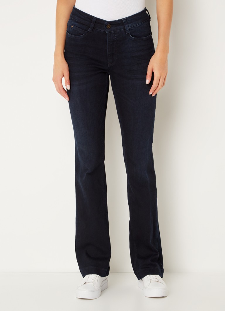 MAC Dream boot mid waist jeans met donkere wassing • Donkerblauw • de  Bijenkorf