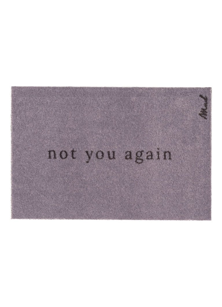 Mad About Mats Alex deurmat 50 x 75 cm • Blauw • de Bijenkorf