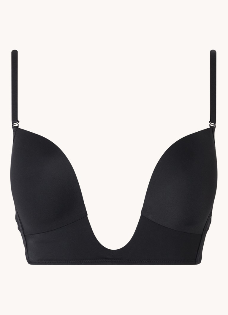 MAGIC Bodyfashion Vbra plunge bh met pushup en afneembare bandjes • Zwart • de Bijenkorf MAGIC Bodyfashion Vbra plunge bh met pushup en afneembare bandjes • Zwart • de Bijenkorf