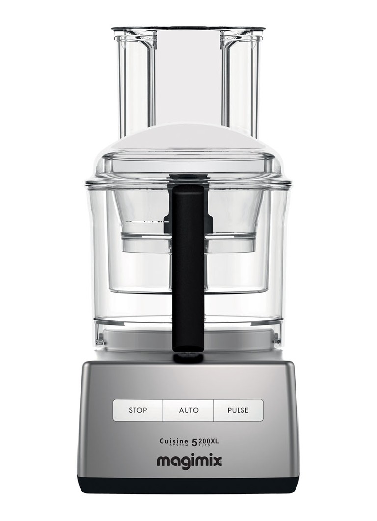 Magimix - CS 5200 XL Premium Mat Chroom keukenmachine - Zilver