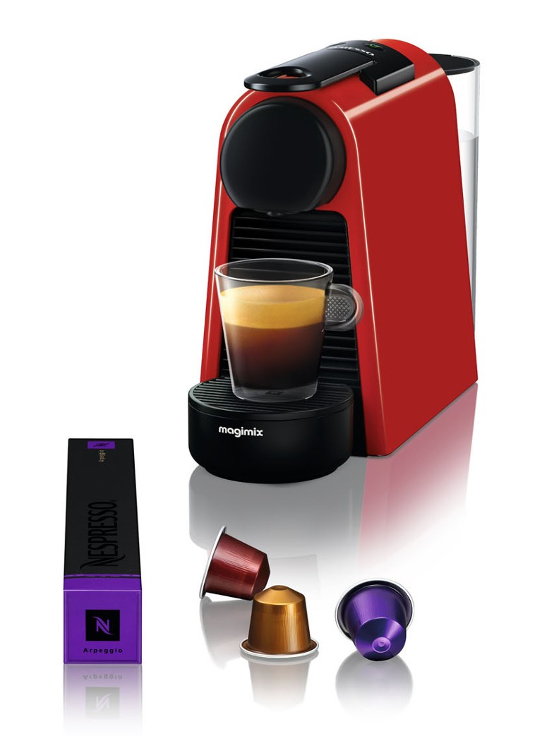 Magimix Essenza Mini Nespresso machine 11366 • Rood • de Bijenkorf