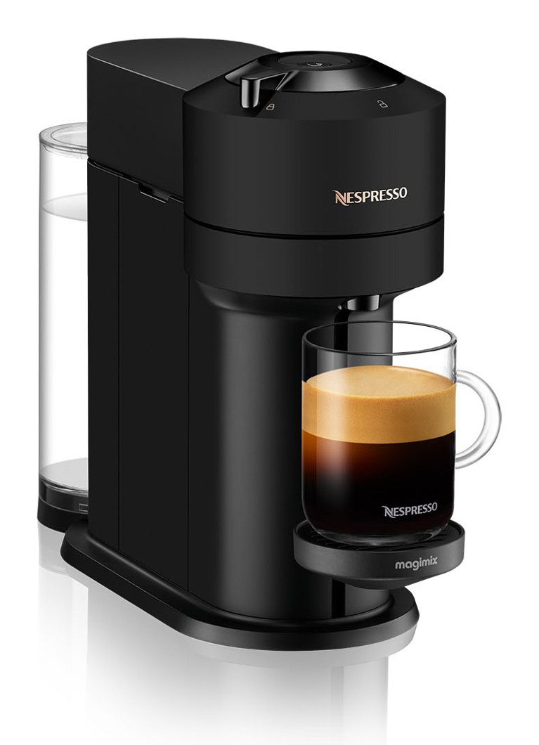 overdrijven Grootste reactie Magimix Vertuo Next Nespresso machine en Aeroccino melkschuimer 11719 •  Zwart • de Bijenkorf