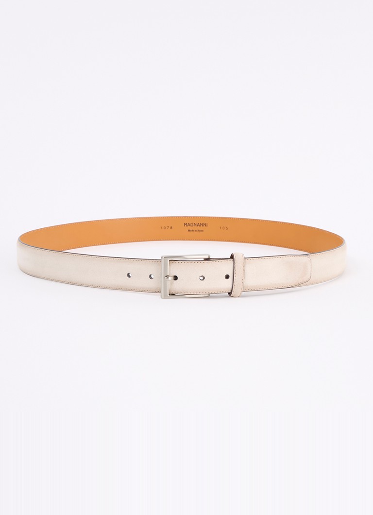 Magnanni - Riem van suède - Beige