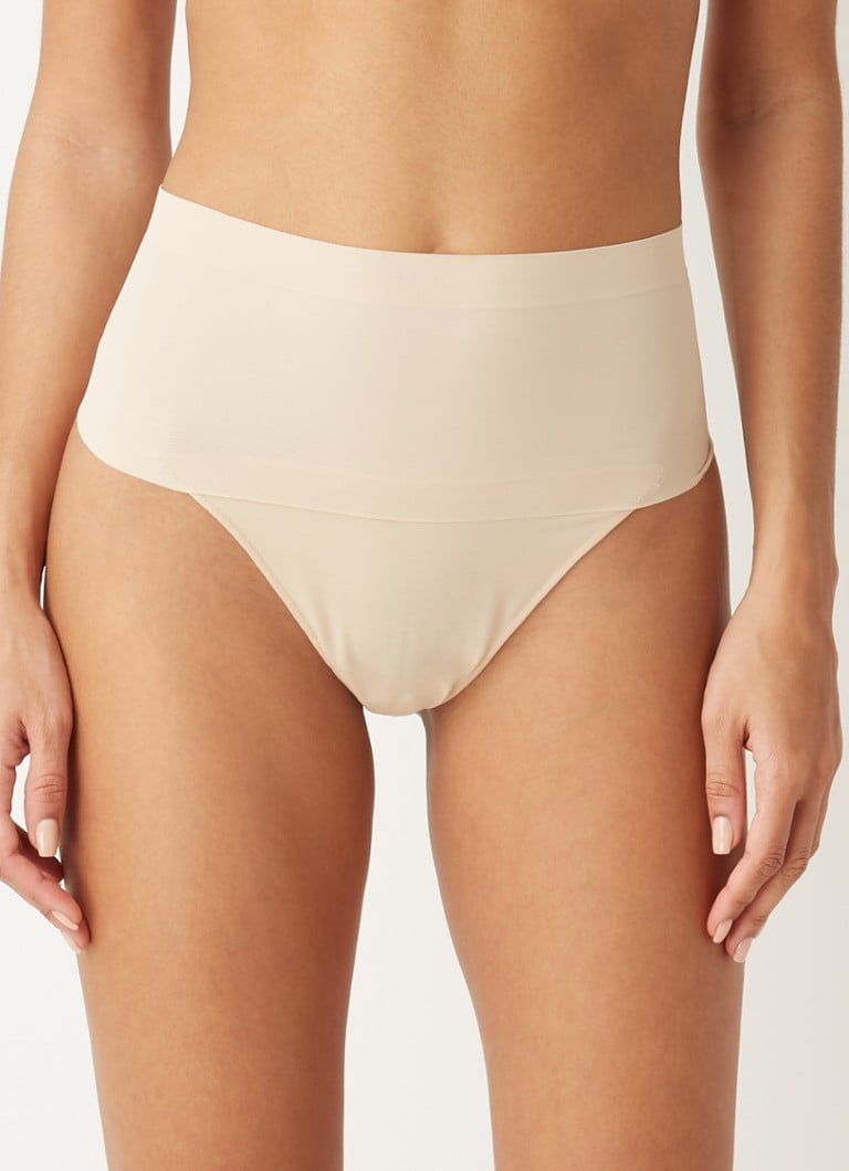 Maidenform - Cover Your Bases high waisted corrigerende string in 2-pack - Beige