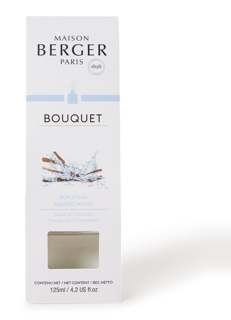Maison Berger - Bois d'Eau geurstokjes 125 ml  - Transparant