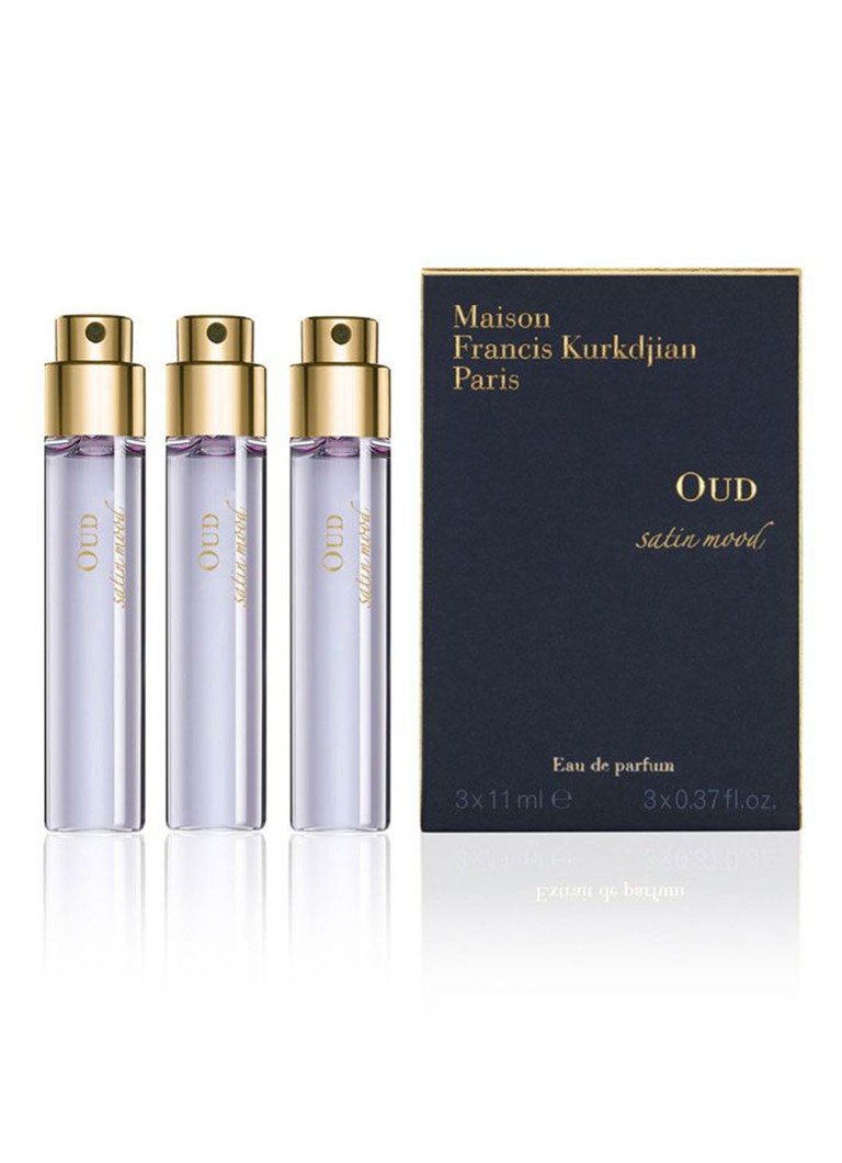 Maison Francis Kurkdjian - Oud Satin Mood Eau de Parfum - navulling set van 3 - null
