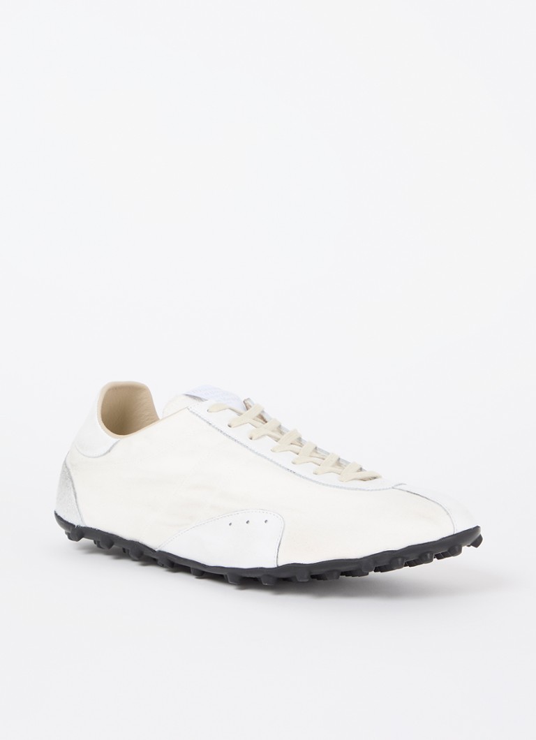Maison Margiela - Sprinters sneaker met kalfsleren details - Gebroken wit