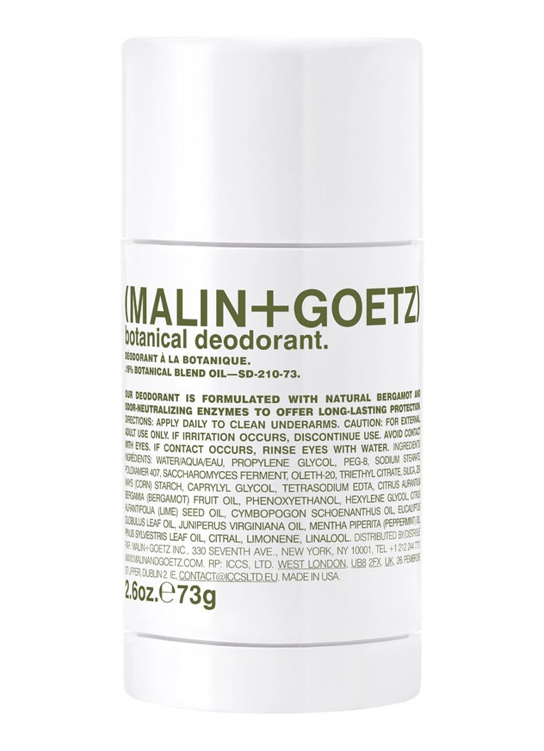 MALIN+GOETZ Botanical Deodorant • de Bijenkorf