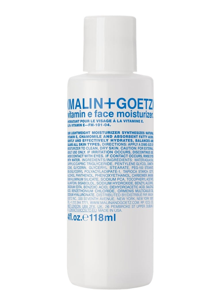 MALIN+GOETZ - vitamin e face moisturizer - dag- & nachtcrème - null