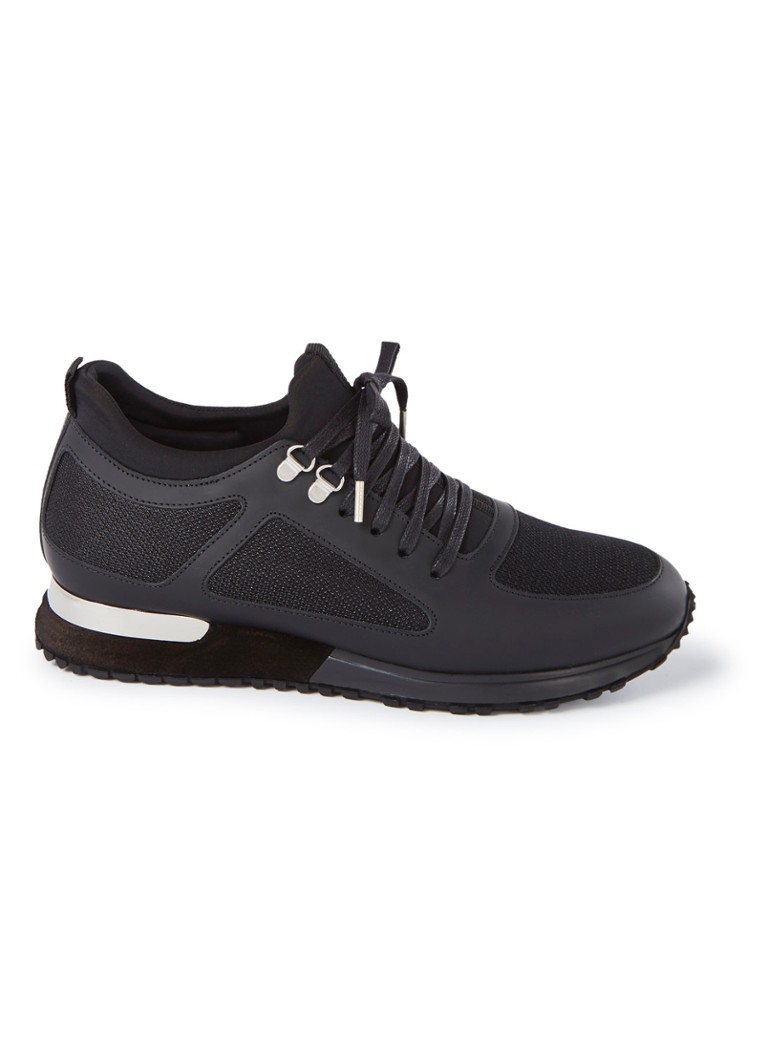 mallet diver leather and mesh trainers