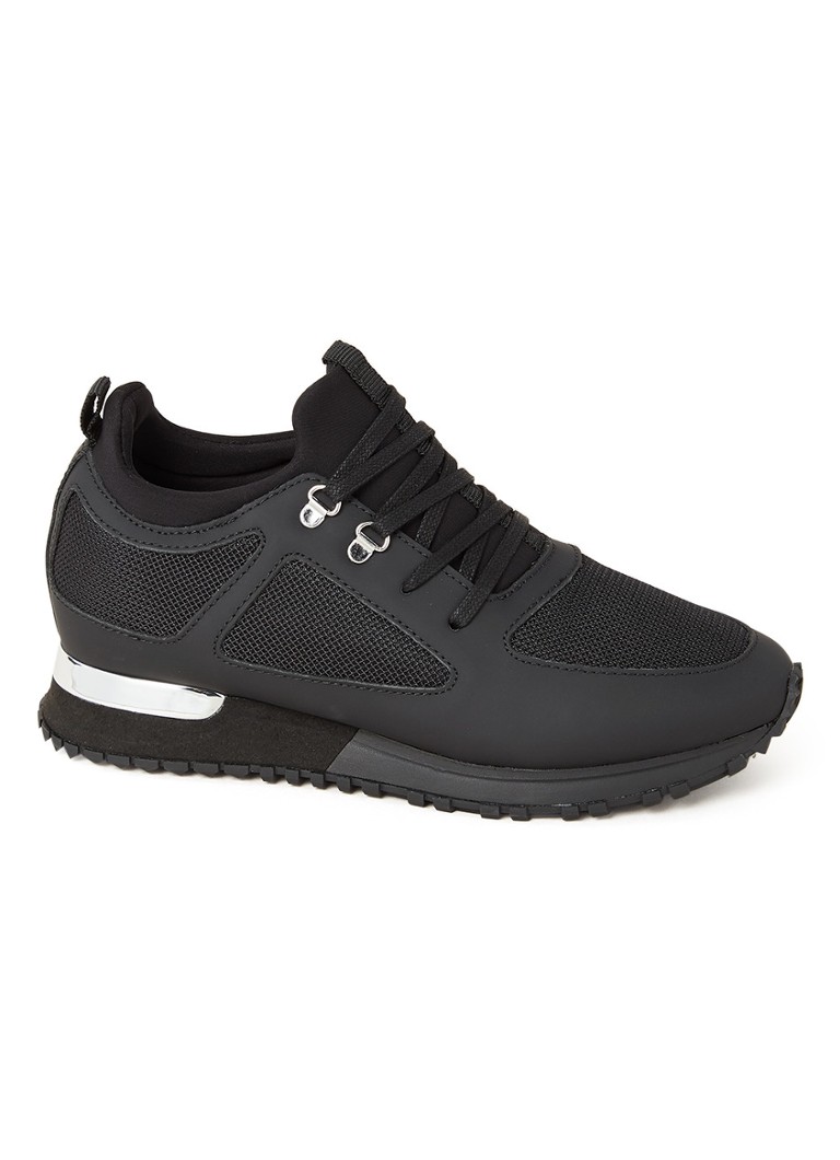 mallet diver leather and mesh trainers
