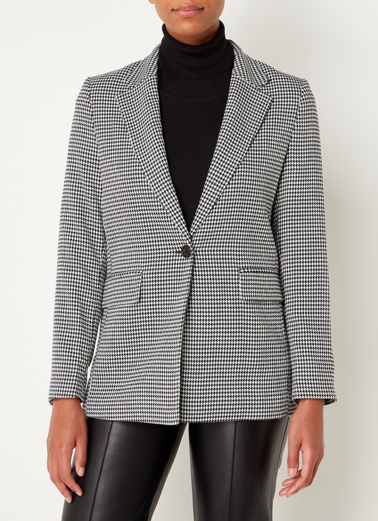 pied de poule blazer