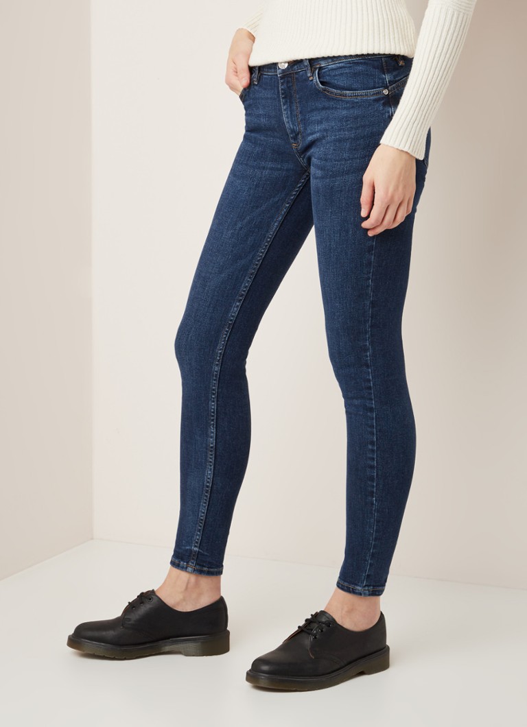 Mango Kim Low Waist Skinny Fit Push Up Jeans Indigo De Bijenkorf