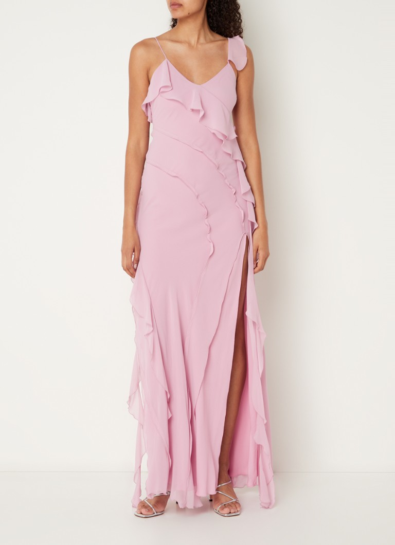 Jurk Met Ruches Dolce Wit Bl987106 201 main image 1