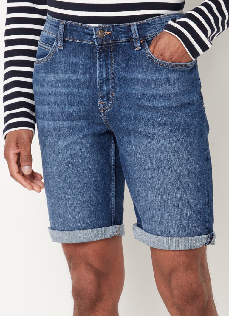 MANGO Rock slim fit korte spijkerbroek met stretch • Indigo • de Bijenkorf MANGO Rock slim fit korte spijkerbroek met stretch • Indigo • de Bijenkorf