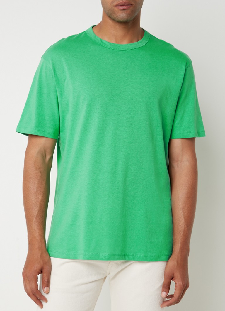 MANGO - Swim T-shirt van katoen  - Groen