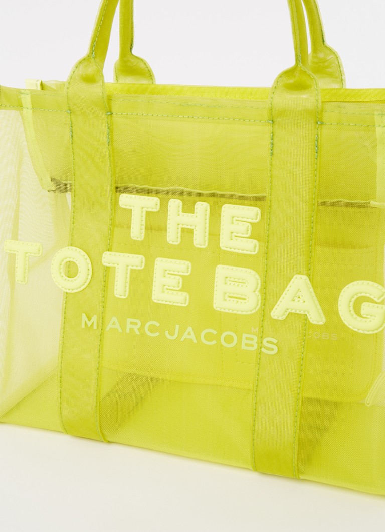Marc Jacobs The Teddy Small Tote Handtas in het Groen Dames Tassen voor voor heren Shoppers 