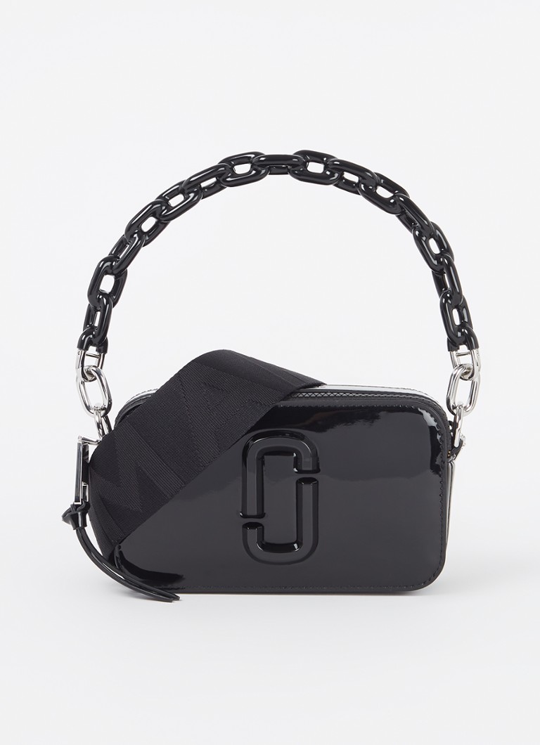 Marc Jacobs The Snapshot crossbodytas van leer • Zwart • de Bijenkorf
