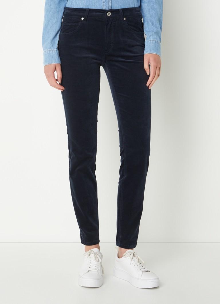 LTB Jeans - Dames - Nicole - Mid Waist - Slim Fit Jeans - Broek, blauw (Parvin Wash 51272), 29W / 30L