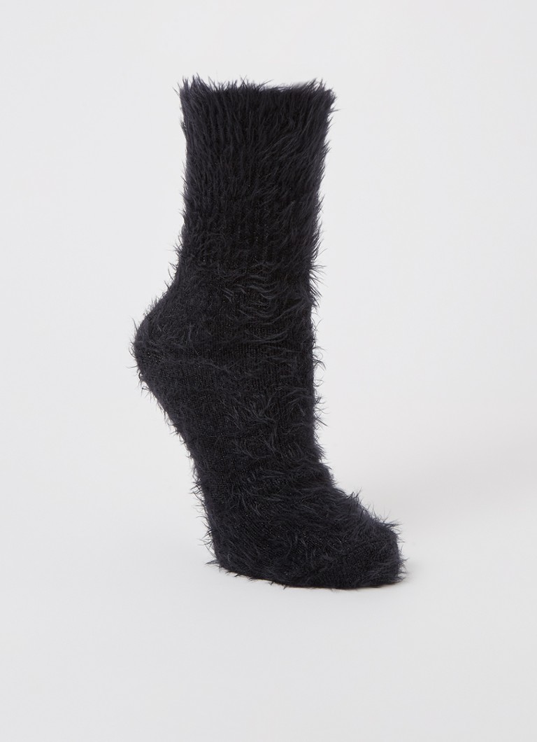 MarcMarcs - Alexia sokken met lurex - Zwart